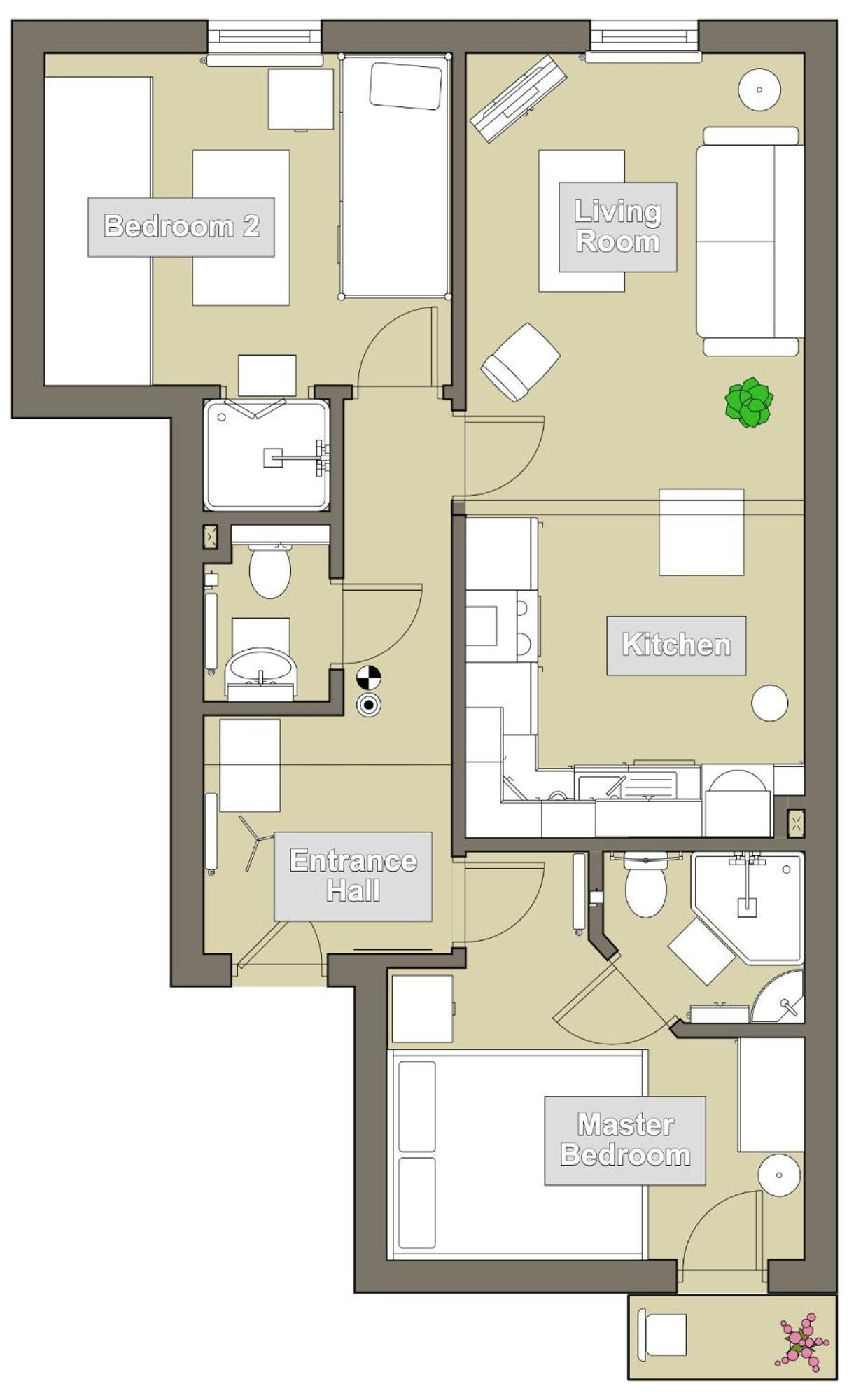 Scandinavian City Centre Apartment Worcester Eksteriør billede